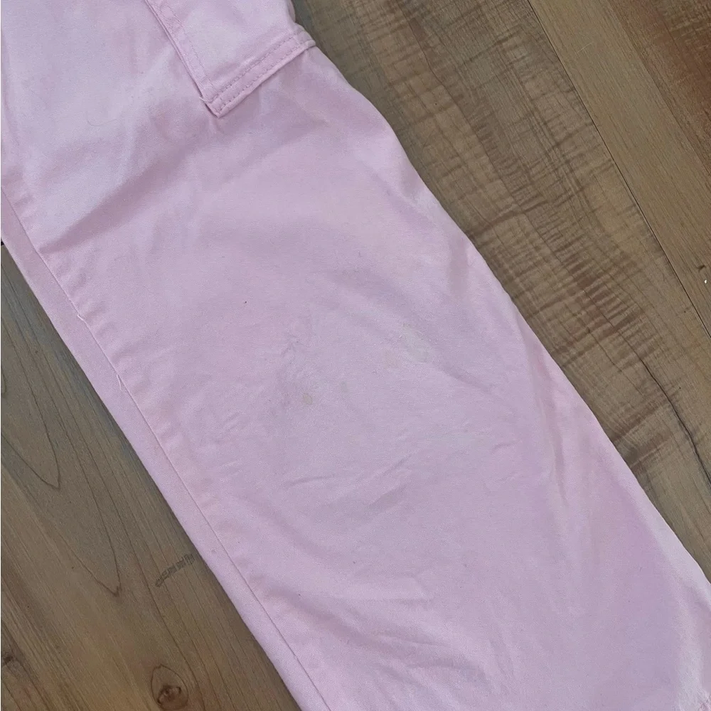 RARE Frankie B Pink Lowrise Cargo Pants Size 0 - Picture 11 of 12
